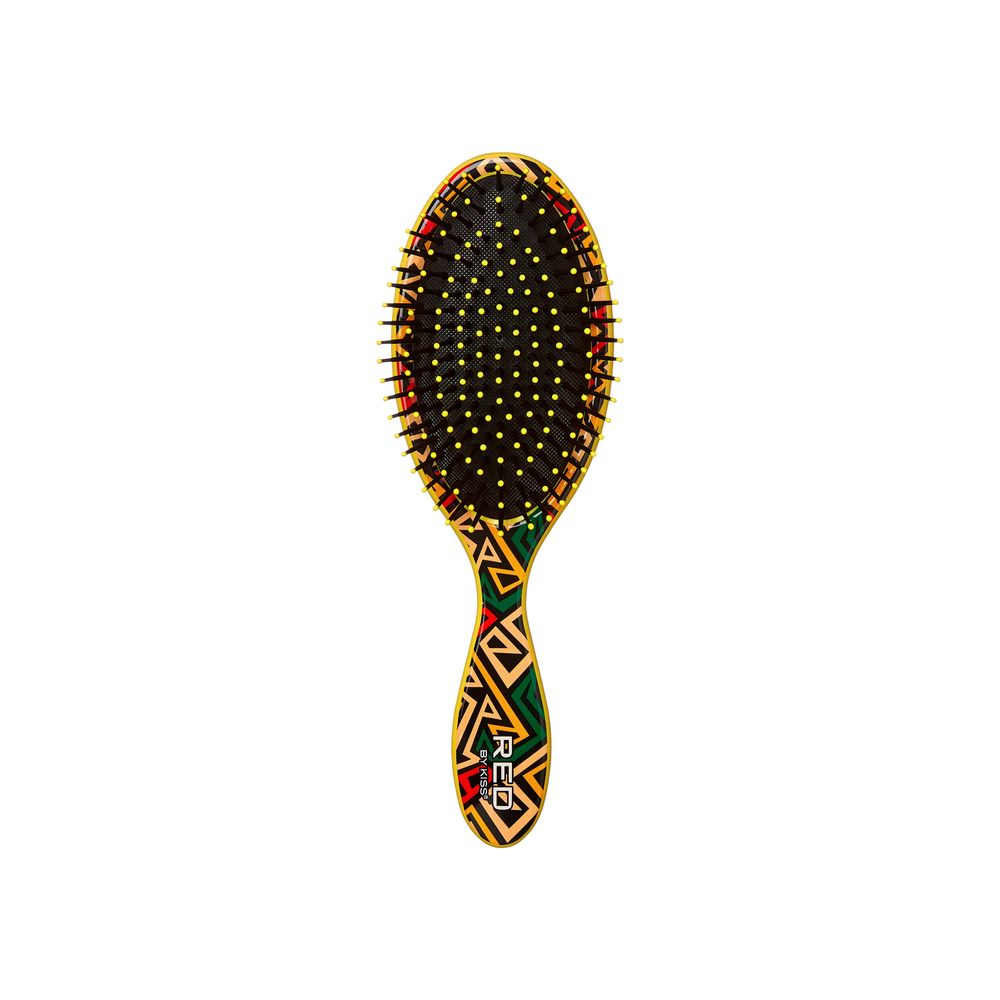 RED Designed Brush Oval #1