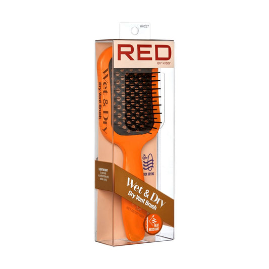 RED Dry Vent Brush Orange