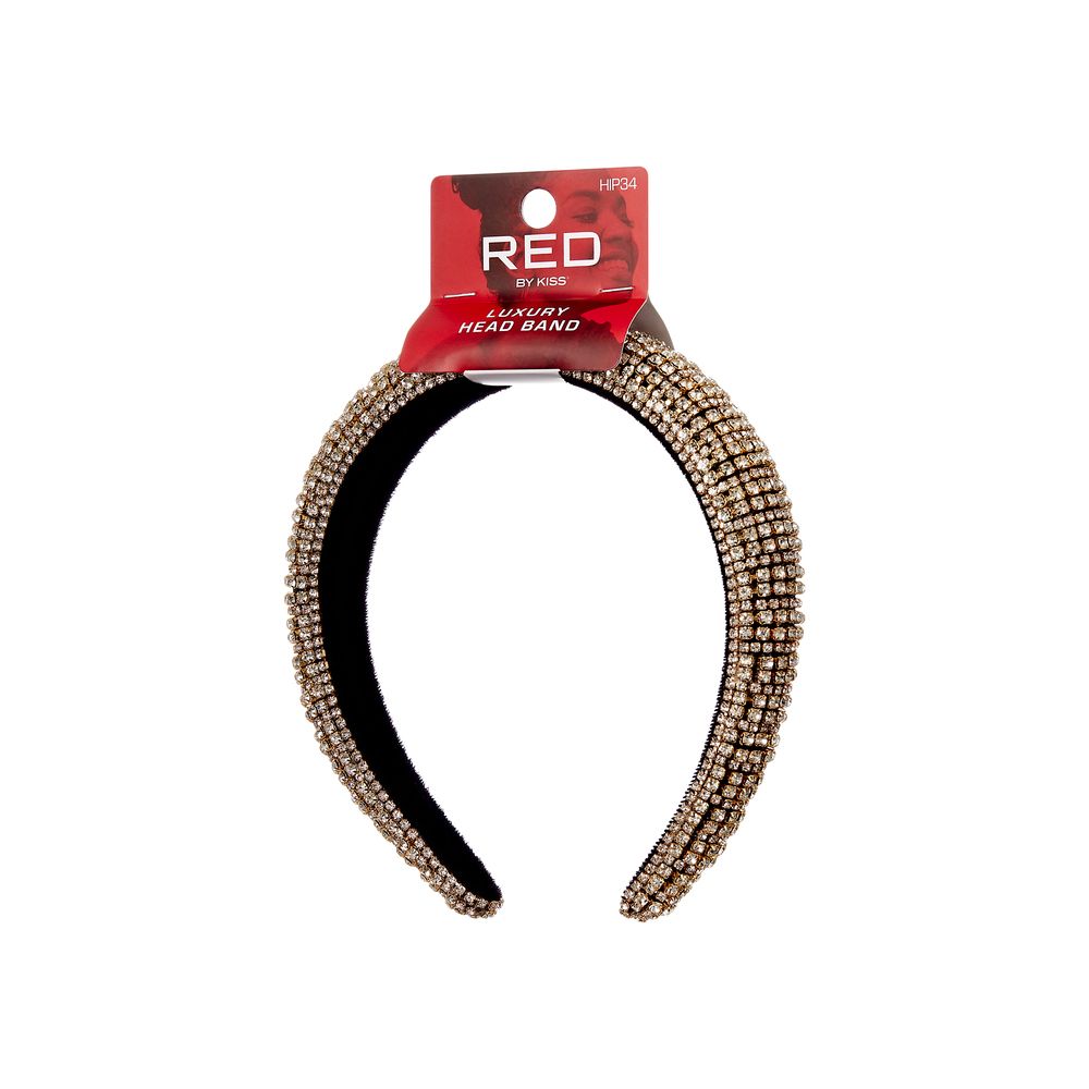 RED Rhinestone Luxury Headband Assorted