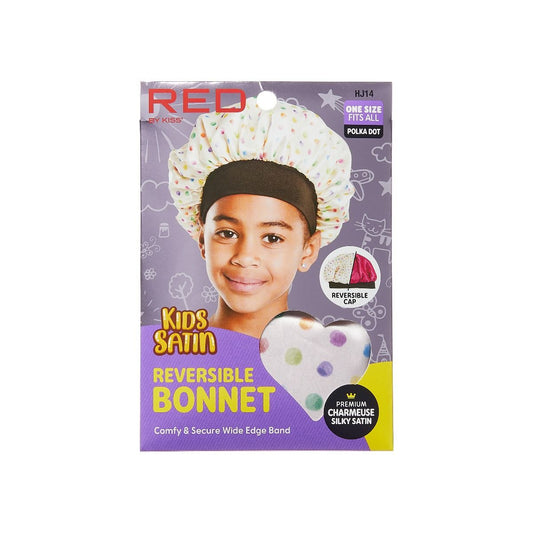 RED Kids Satin Bonnet Doublewear