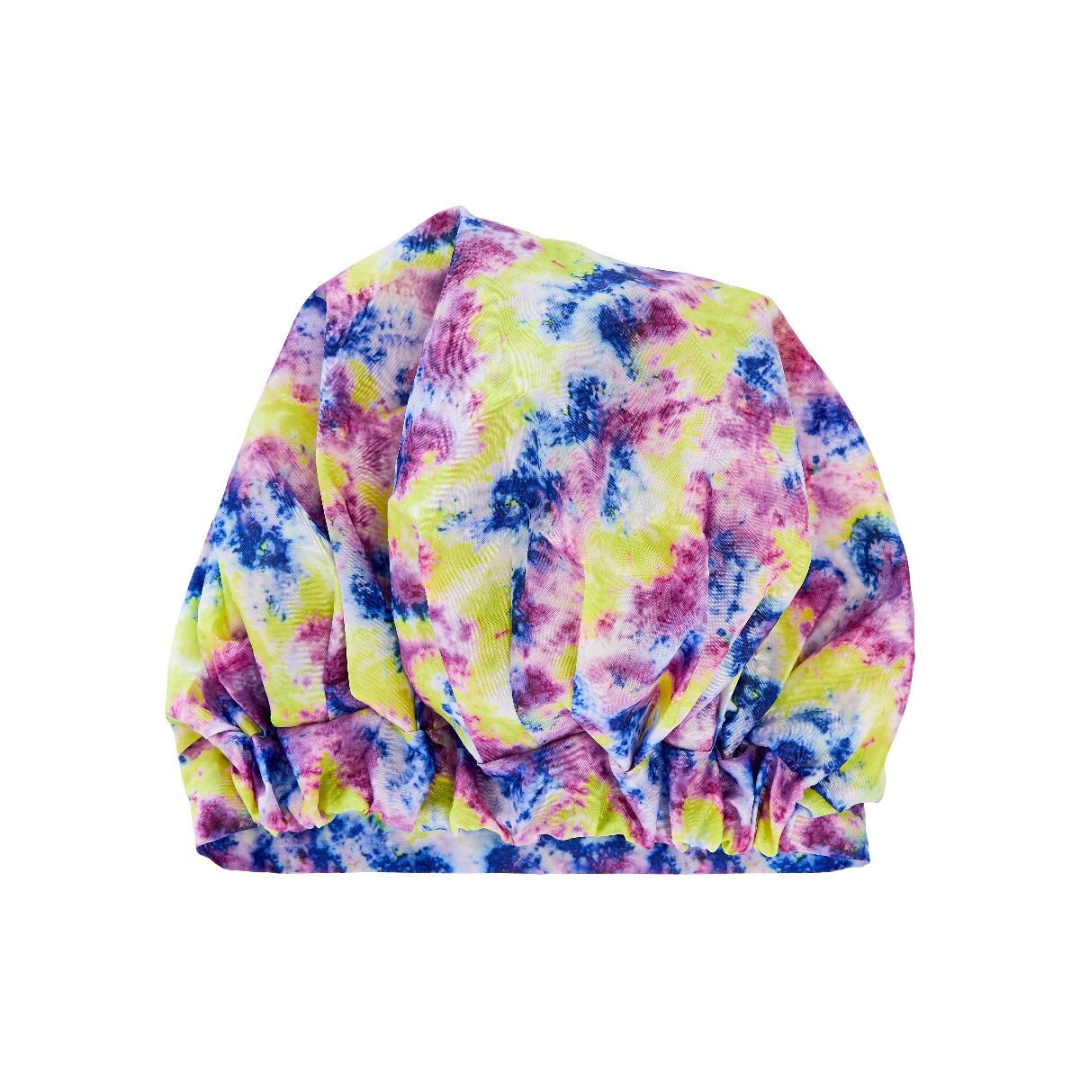 Red Kids Premium Shower Cap Tie-Dye