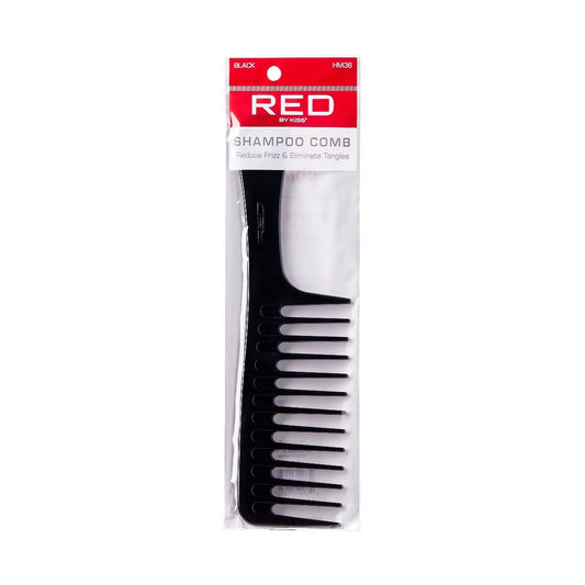 RED Shampoo Comb Black