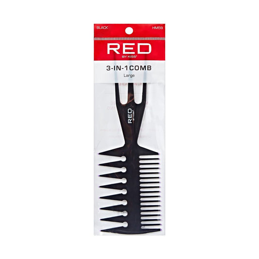 RED 3 in 1 Comb Large