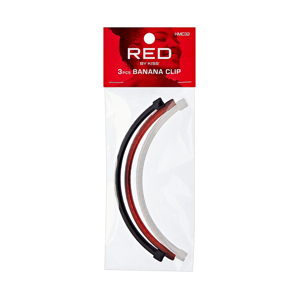 RED Banana Clip 3 pcs