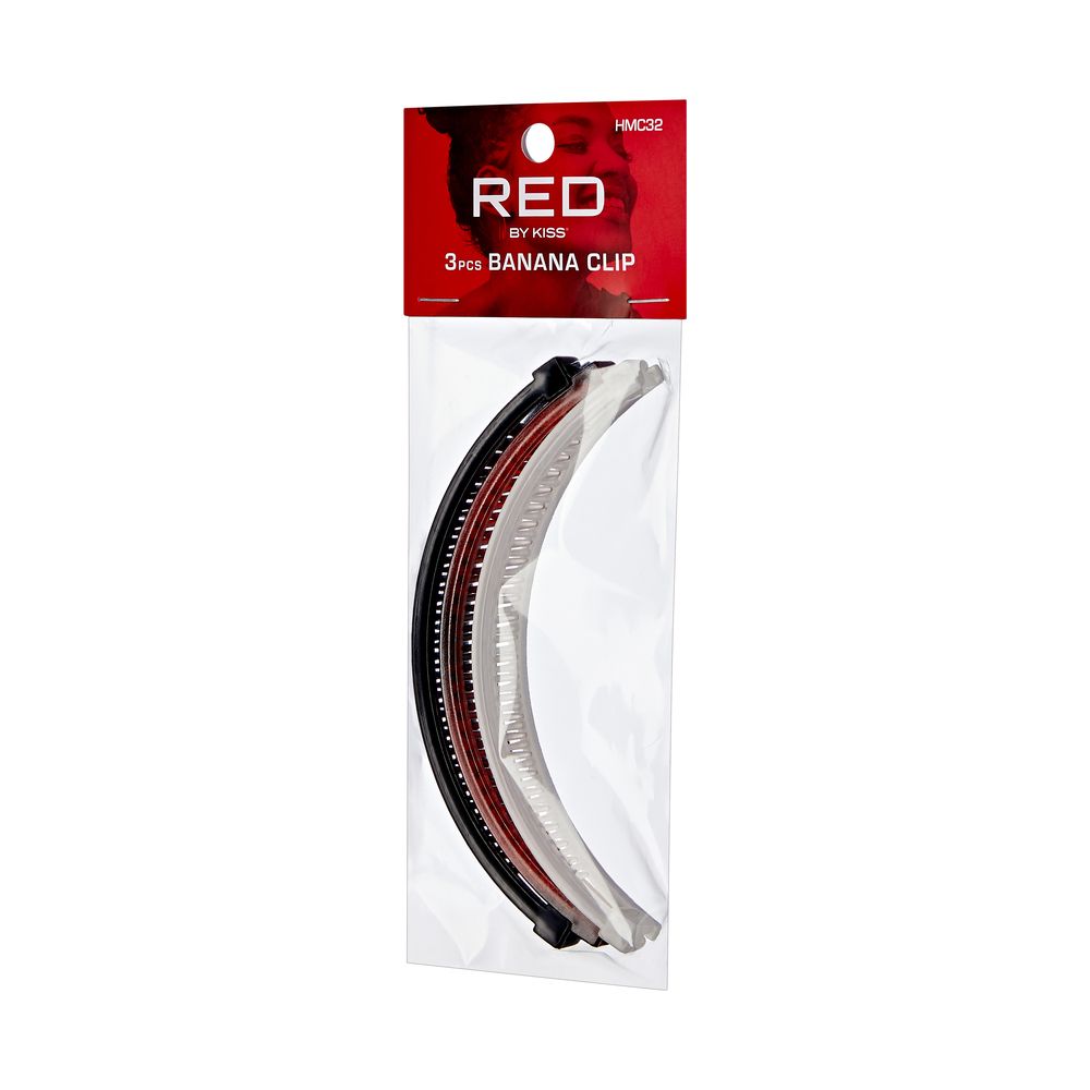 RED Banana Clip 3 pcs