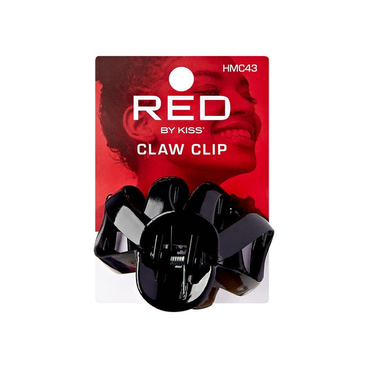 RED Hair Claw Clip Octopus Black