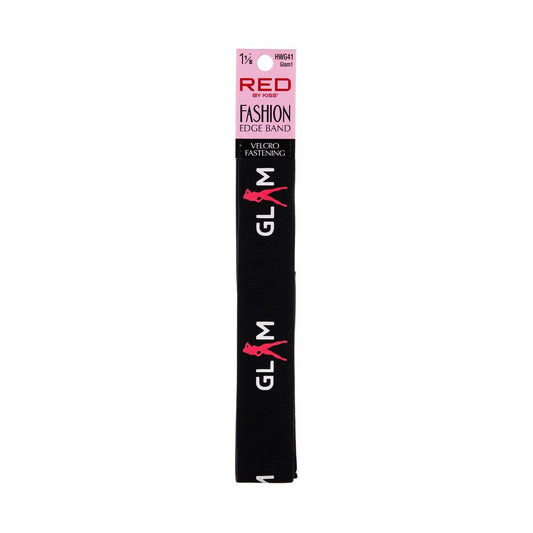 Red Fashion Edge Wig Band Elastic Glam 1