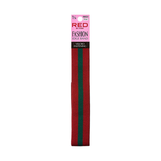 Red Fashion Edge Wig Band Elastic Stripe