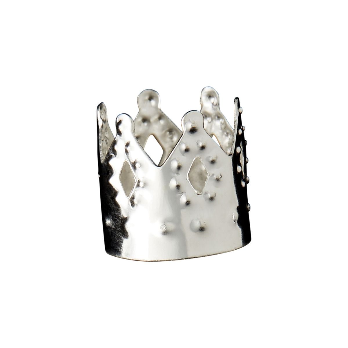 RED Braid Charm HZ02 Silver