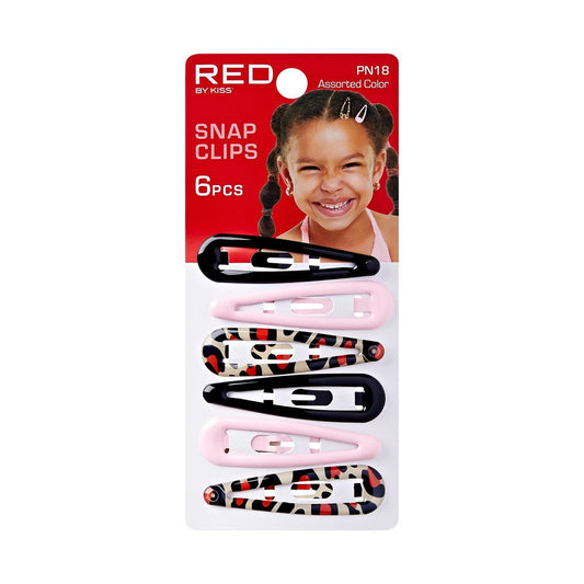 RED Kids Snap Clips Assorted