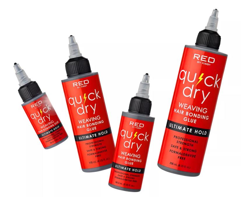 RED Quick Dry Weaving Hair Bonding Glue