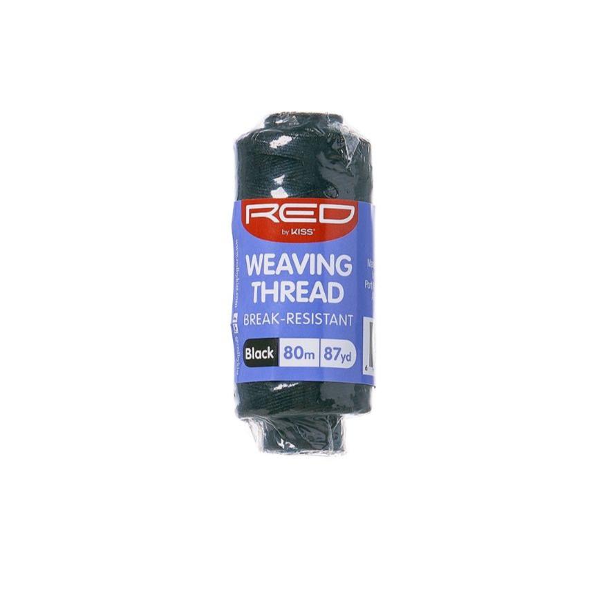 RED Weaving Thread Black 80M