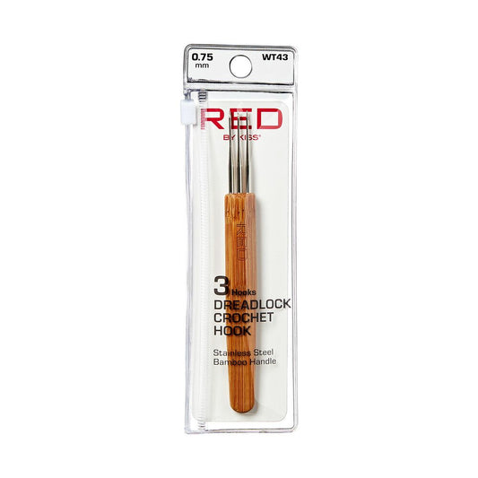 Red Dreadlock Crochet Hook Triple .75mm