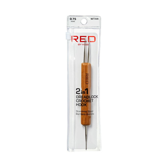 Red Dreadlock Crochet Hook 2N1 .75mm