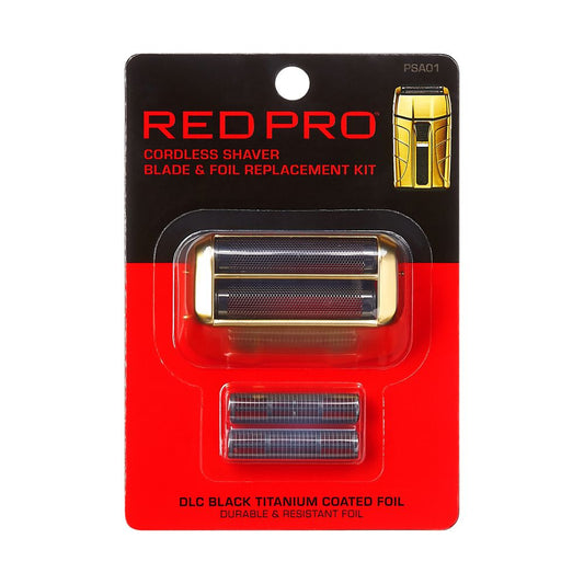 RED Pro Cordless Shaver Blade and Foil Replacement - Gold