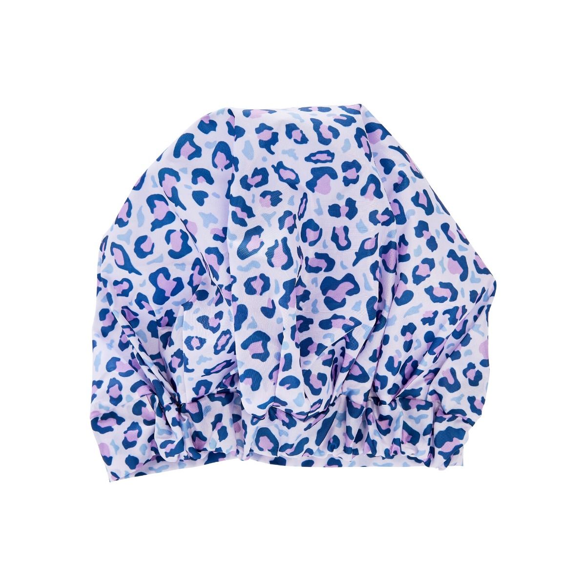 Red Kids Premium Shower Cap Leopard