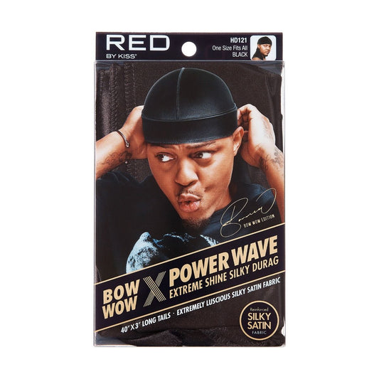 RED Power Wave Extreme Silky Durag Black
