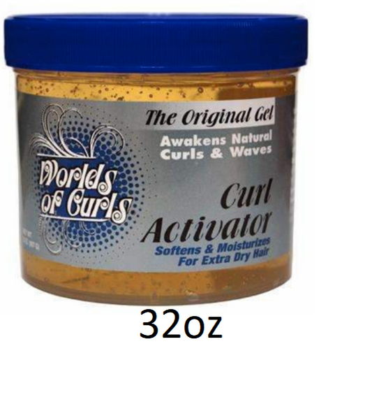 Worlds of Curls Curl Activator 32 oz - Extra Dry