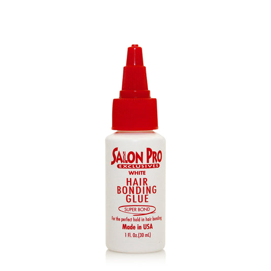 Salon Pro White Hair Bond Glue 1 oz