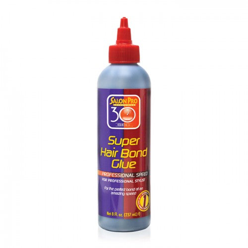 Salon Pro 30-Sec Super Hair Bond Glue 8 oz