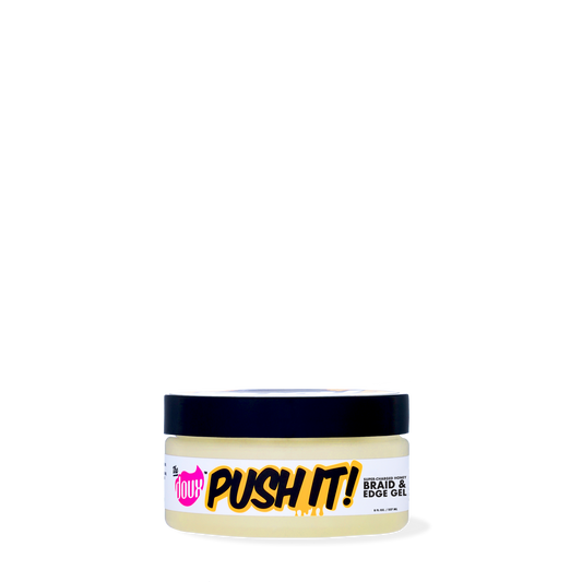 The Doux Push It! Honey Braid and Edge Gel 8oz