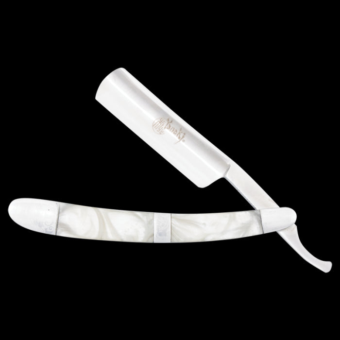 Yanaki Permanent Straight Razor Shell White